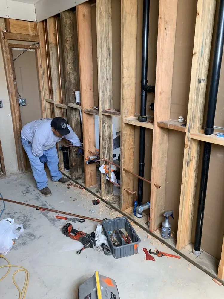 Commercial rough-in plumbing for Trenchless Sewer Repair in South Orange Village